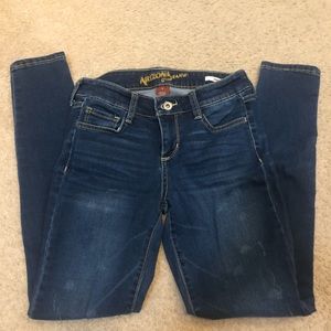 Arizona distressed dark wash Jeggings